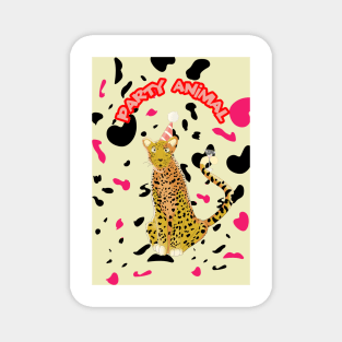 Party Animal - Birthday Party Card Magnet