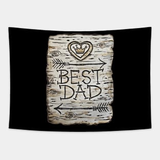 BEST DAD Tapestry