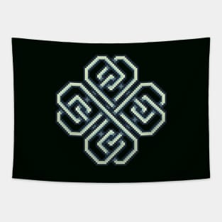 Celtic Four Leaf Clover Tapestry