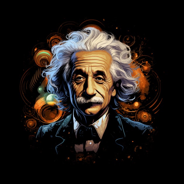 Pop Art Einstein by Quotee