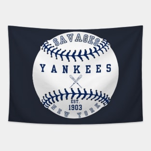 Yankees Savages Tapestry