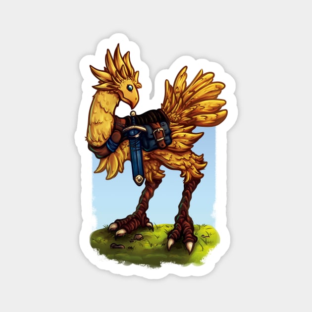 Chocobo Magnet by Verethor