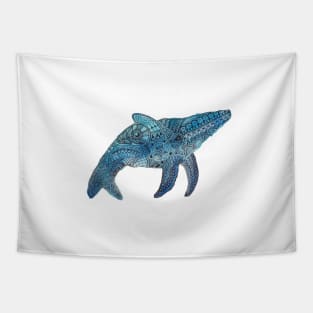 Blue Whale Tapestry