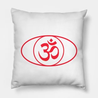 Spiritual Awakening Om Symbol Sacred Aum Pillow