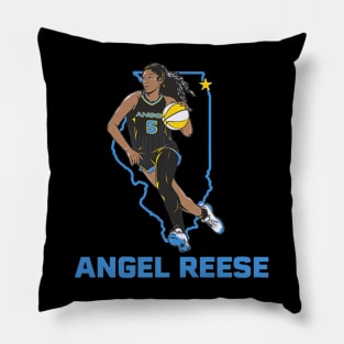 Angel Reese State Star Pillow