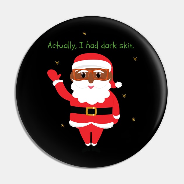 Know it all Santa Pin by Blerdy Laundry