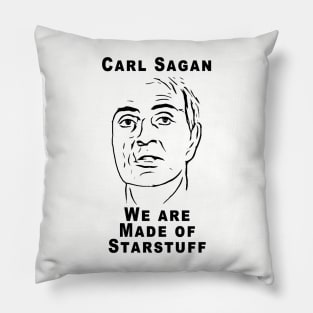 Carl Sagan Starstuff Quote Pillow