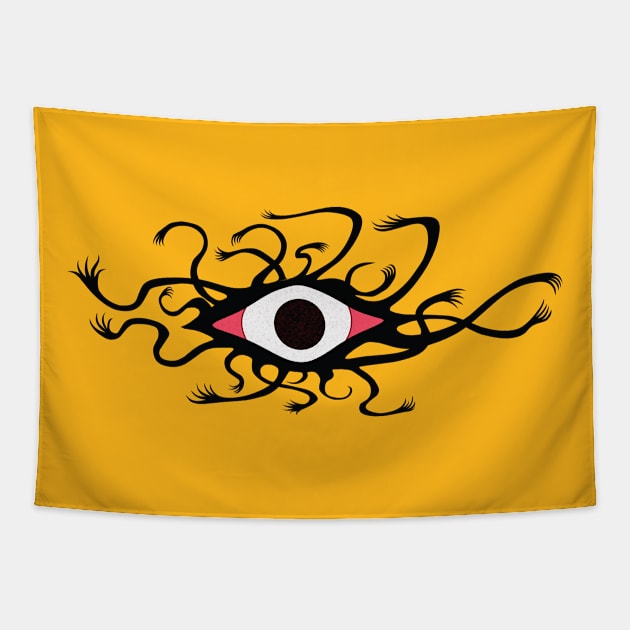 Evil Eye Tapestry by Scaryzz