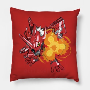 digimon chibi blitzgreymon Pillow