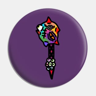 The accursed mace Pin