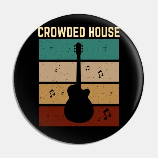 CROWDED HOUSE BAND Pin