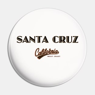 Santa Cruz Logo Pin