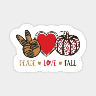 Fall Season Design Magnet