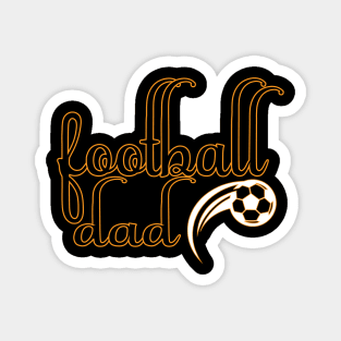 Foodball dad tee design birthday gift graphic Magnet