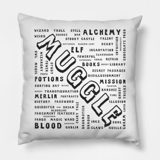 Muggle wizard Pillow