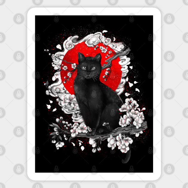 I'm a cat - Black Cat - Sticker
