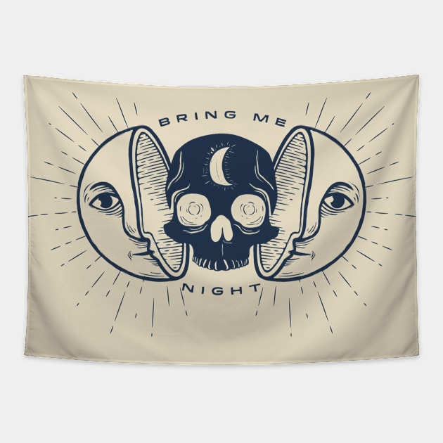 Kill the Sun, Bring Me Night Tapestry by andbloom