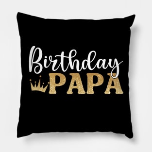 Birthday Papa Celebration Pillow