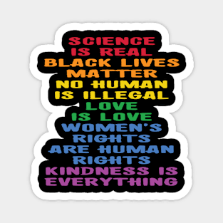 Black Lives Matter LGBT Pride Magnet