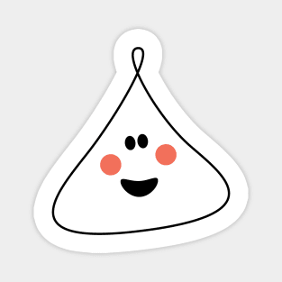 Cute, friendly ghost...or marshmallow ghost? Magnet