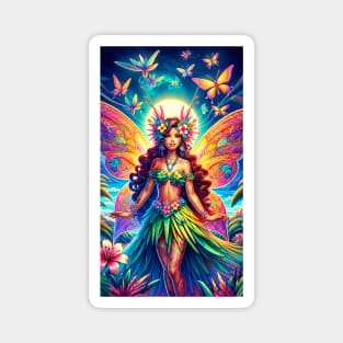 Hawaiian Fairy Magnet