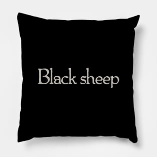 Black Sheep Pillow