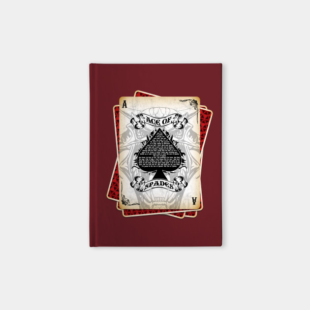 naked ace of spades card