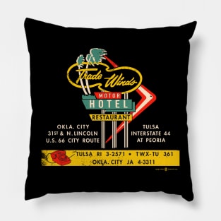 Vintage Trade Winds Motor Hotel Pillow