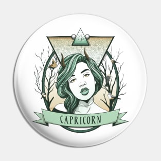 Capricorn Pin