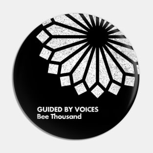 GBV Bee Thousand / Minimal Graphic Design Tribute Pin