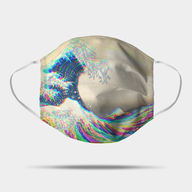 The funky Great Wave off Kanagawa Mask