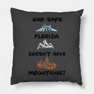 Magical Floridian Mountain Range Pillow