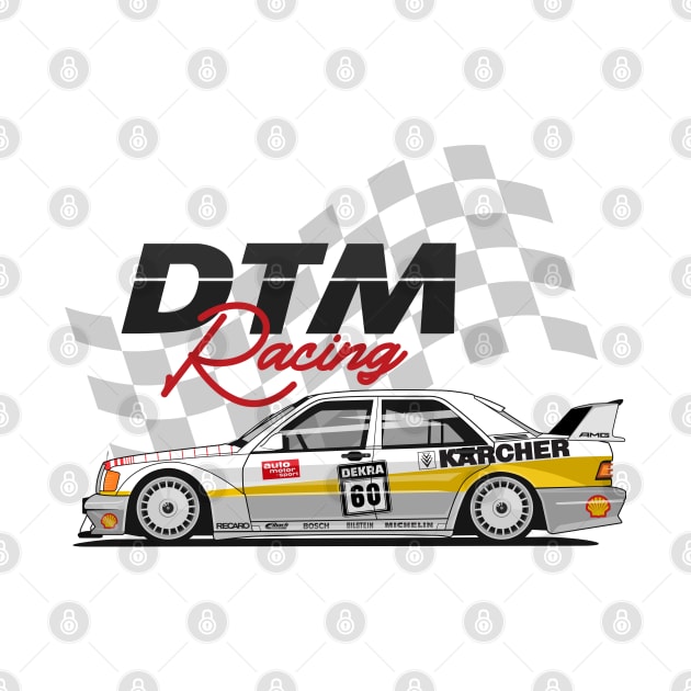 MERCEDES BENZ EVO 2 190E DTM RACING by shketdesign