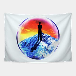 Bubble Mountains Tapestry