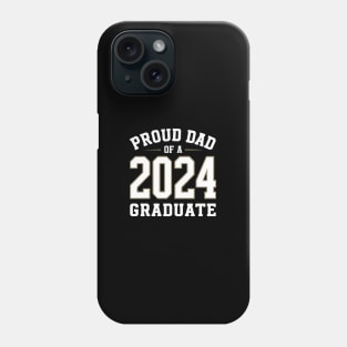 proud mom graduate funny senior class of 2024 Phone Case