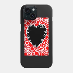 The Black Heart of the Ocean Phone Case