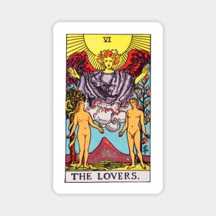 The Lovers Tarot Magnet