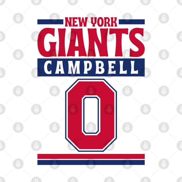 New York Giants Campbell 0 Edition 3 by Astronaut.co