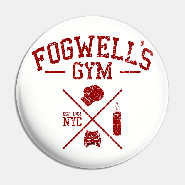 Fogwell's Gym Pin by Nazonian