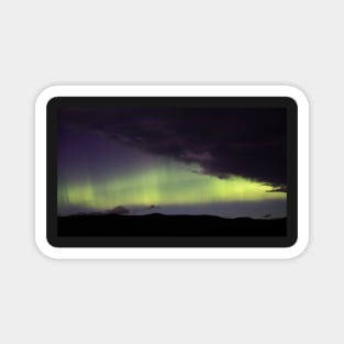 'Sky Dancers', the Northern Lights, Pitlochry, Scotland Magnet