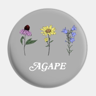 Agape | The Highest Form of Love Blooming Pin