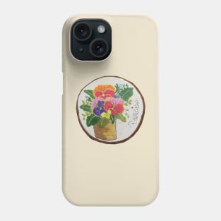 Pansies Phone Case