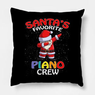 Santas Favorite Piano Crew Teachers Christmas Matc Pillow