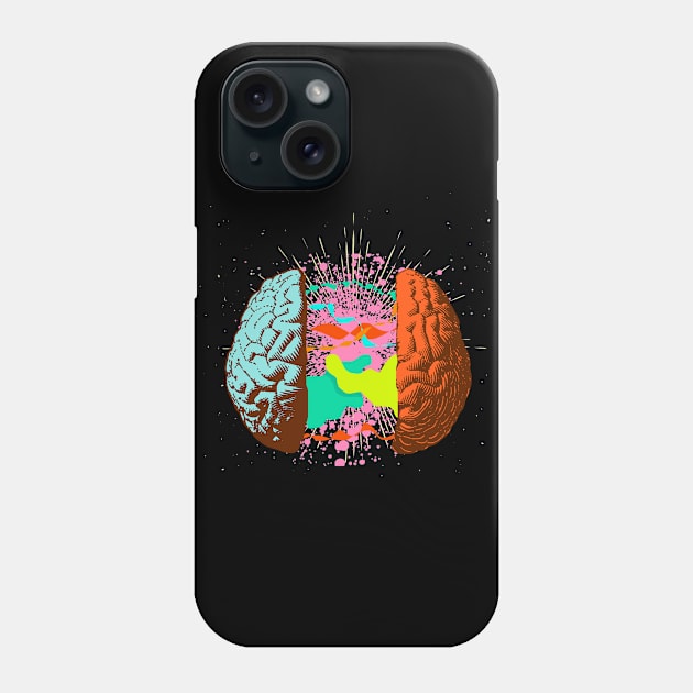 BRAIN FEED Phone Case by Showdeer