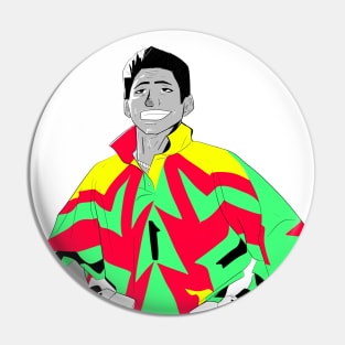 immortal jorge campos goal keeper in mexico tri selection of soccer Pin