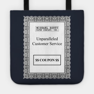 The Michael Scott Paper Company Coupon Tote