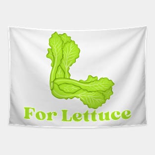 L For Lettuce Tapestry