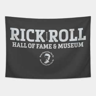 Rick Roll Hall of Fame Tapestry