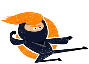 Ginger Ninja Kick Minimalist Update Magnet