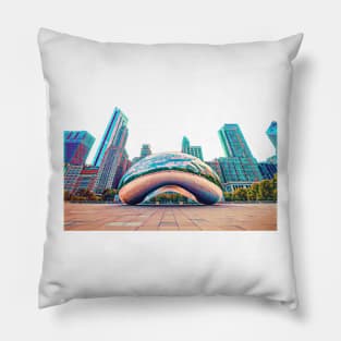Chicago Bean Pillow